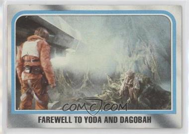 1980 Topps Star Wars: The Empire Strikes Back - [Base] #184 - Farewell to Yoda and Dagobah