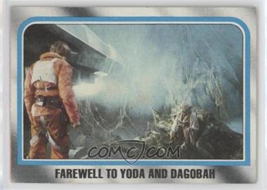 1980 Topps Star Wars: The Empire Strikes Back - [Base] #184 - Farewell to Yoda and Dagobah
