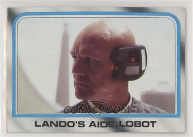 1980 Topps Star Wars: The Empire Strikes Back - [Base] #194 - Lando's Aide, Lobot