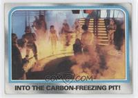 Into the carbon-freezing pit!