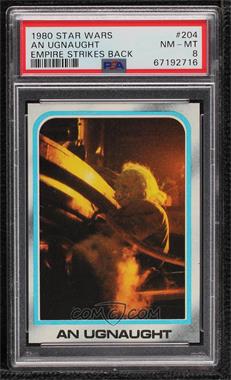 1980 Topps Star Wars: The Empire Strikes Back - [Base] #204 - An Ugnaught [PSA 8 NM‑MT]