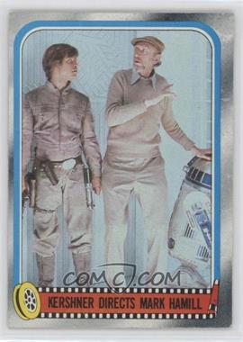 1980 Topps Star Wars: The Empire Strikes Back - [Base] #254 - Kershner Directs Mark Hamill