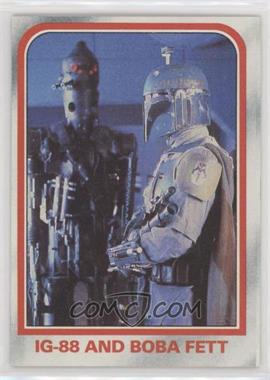 1980 Topps Star Wars: The Empire Strikes Back - [Base] #75 - IG-88 and Boba Fett