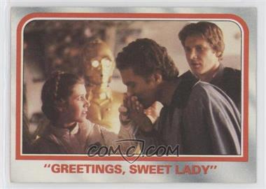 1980 Topps Star Wars: The Empire Strikes Back - [Base] #79 - "Greetings, Sweet Lady"