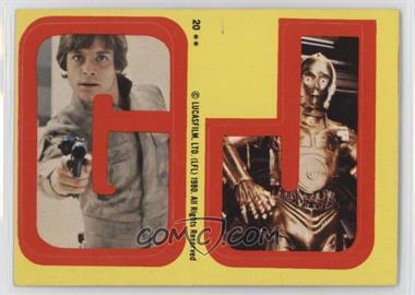 1980 Topps Star Wars: The Empire Strikes Back - Stickers #20 - G J