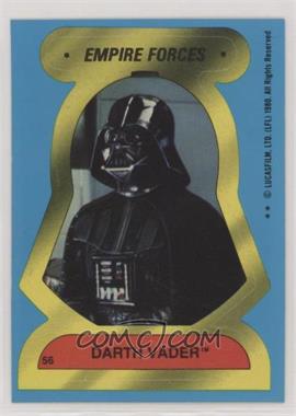 1980 Topps Star Wars: The Empire Strikes Back - Stickers #56 - Darth Vader