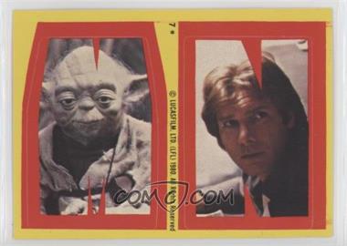 1980 Topps Star Wars: The Empire Strikes Back - Stickers #7 - M N