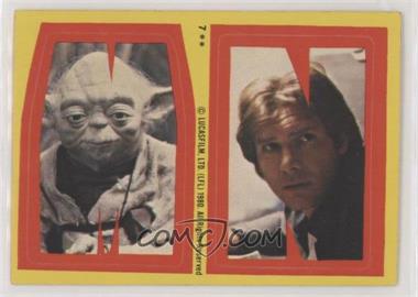 1980 Topps Star Wars: The Empire Strikes Back - Stickers #7 - M N