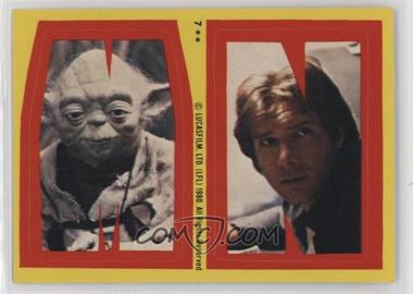 1980 Topps Star Wars: The Empire Strikes Back - Stickers #7 - M N