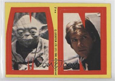 1980 Topps Star Wars: The Empire Strikes Back - Stickers #7 - M N