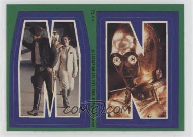 1980 Topps Star Wars: The Empire Strikes Back - Stickers #73 - M N