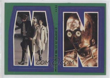 1980 Topps Star Wars: The Empire Strikes Back - Stickers #73 - M N