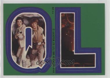 1980 Topps Star Wars: The Empire Strikes Back - Stickers #82 - Q L