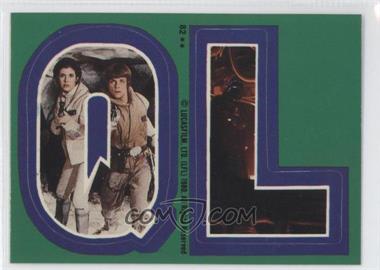 1980 Topps Star Wars: The Empire Strikes Back - Stickers #82 - Q L