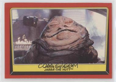 1983 O-Pee-Chee Star Wars: Return of the Jedi - [Base] #14 - Jabba The Hutt