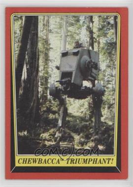 1983 Topps Star Wars: Return of the Jedi - [Base] #110 - Chewbacca Triumphant!