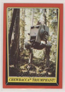 1983 Topps Star Wars: Return of the Jedi - [Base] #110 - Chewbacca Triumphant!