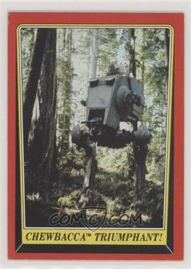 1983 Topps Star Wars: Return of the Jedi - [Base] #110 - Chewbacca Triumphant!