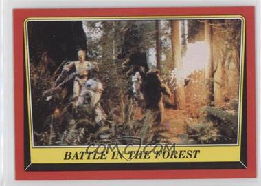 1983 Topps Star Wars: Return of the Jedi - [Base] #112 - Battle in the Forest