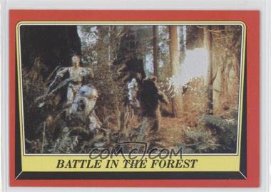 1983 Topps Star Wars: Return of the Jedi - [Base] #112 - Battle in the Forest