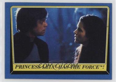 1983 Topps Star Wars: Return of the Jedi - [Base] #157 - Princess Leia Has The Force!