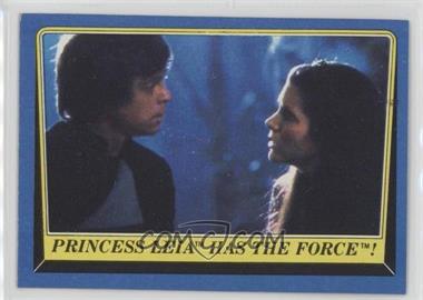 1983 Topps Star Wars: Return of the Jedi - [Base] #157 - Princess Leia Has The Force!