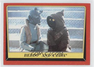 1983 Topps Star Wars: Return of the Jedi - [Base] #19 - Beedo and a Jawa