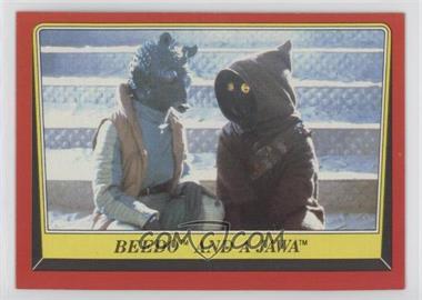 1983 Topps Star Wars: Return of the Jedi - [Base] #19 - Beedo and a Jawa