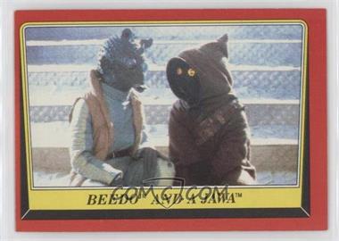 1983 Topps Star Wars: Return of the Jedi - [Base] #19 - Beedo and a Jawa