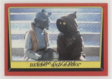 1983 Topps Star Wars: Return of the Jedi - [Base] #19 - Beedo and a Jawa