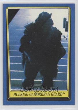 1983 Topps Star Wars: Return of the Jedi - [Base] #209 - Hulking Gamorrean Guard