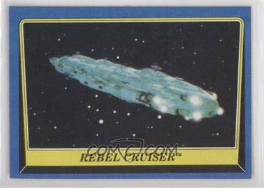 1983 Topps Star Wars: Return of the Jedi - [Base] #216 - Rebel Cruiser