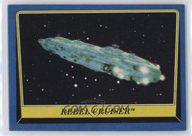 1983 Topps Star Wars: Return of the Jedi - [Base] #216 - Rebel Cruiser