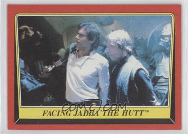 1983 Topps Star Wars: Return of the Jedi - [Base] #37 - Facing Jabba The Hutt