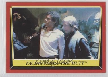 1983 Topps Star Wars: Return of the Jedi - [Base] #37 - Facing Jabba The Hutt