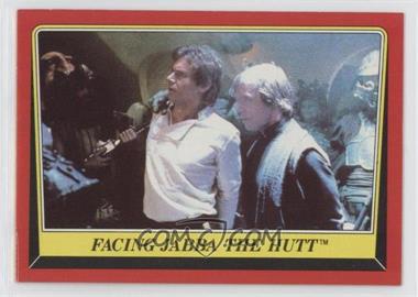 1983 Topps Star Wars: Return of the Jedi - [Base] #37 - Facing Jabba The Hutt