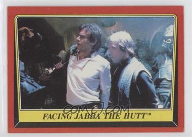 1983 Topps Star Wars: Return of the Jedi - [Base] #37 - Facing Jabba The Hutt