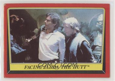 1983 Topps Star Wars: Return of the Jedi - [Base] #37 - Facing Jabba The Hutt