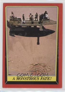 1983 Topps Star Wars: Return of the Jedi - [Base] #41 - A Monstrous Fate!