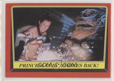 1983 Topps Star Wars: Return of the Jedi - [Base] #45 - Princess Leia Strikes Back!