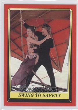 1983 Topps Star Wars: Return of the Jedi - [Base] #53 - Swing to Safety