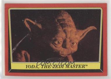 1983 Topps Star Wars: Return of the Jedi - [Base] #58 - Yoda, The Jedi Master