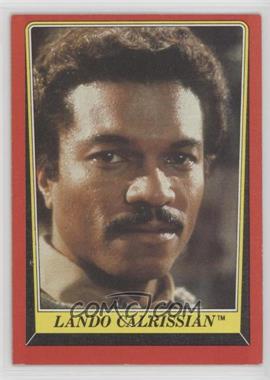 1983 Topps Star Wars: Return of the Jedi - [Base] #6 - Lando Calrissian
