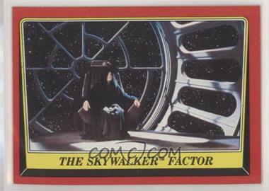 1983 Topps Star Wars: Return of the Jedi - [Base] #77 - The Skywalker Factor