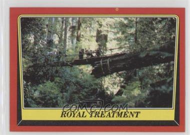 1983 Topps Star Wars: Return of the Jedi - [Base] #81 - Royal Treatment