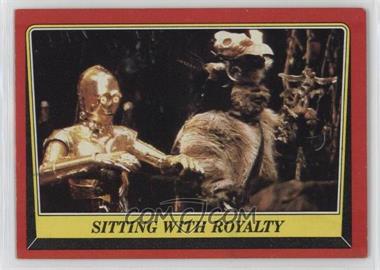 1983 Topps Star Wars: Return of the Jedi - [Base] #82 - Sitting with Royalty