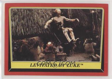 1983 Topps Star Wars: Return of the Jedi - [Base] #83 - Levitated by Luke