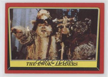 1983 Topps Star Wars: Return of the Jedi - [Base] #84 - The Ewok Leaders