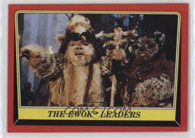 1983 Topps Star Wars: Return of the Jedi - [Base] #84 - The Ewok Leaders