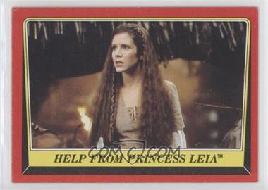 1983 Topps Star Wars: Return of the Jedi - [Base] #86 - Help from Princess Leia